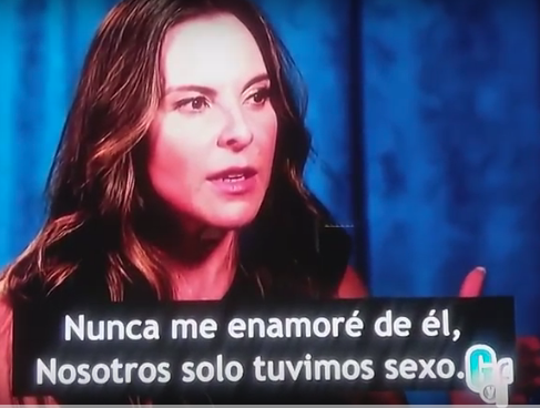 Kate del Castillo: “Tuve sexo con Sean Penn pero solo fueron negocios”
