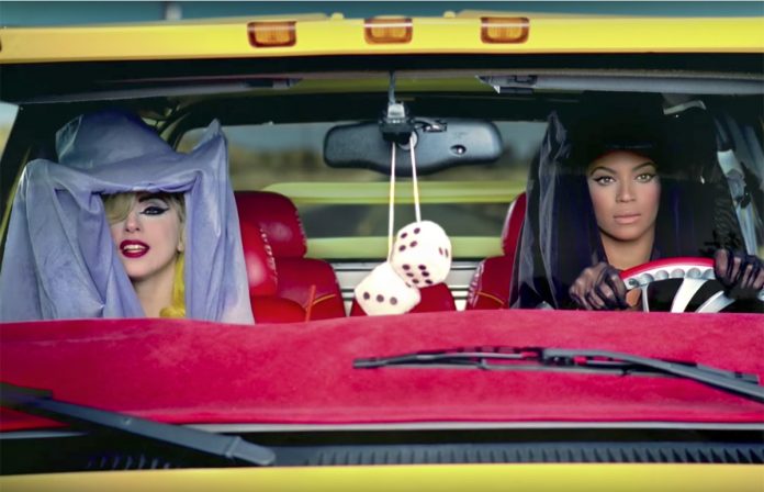 #Beyoncé muy cerca de #LadyGaga por estos días