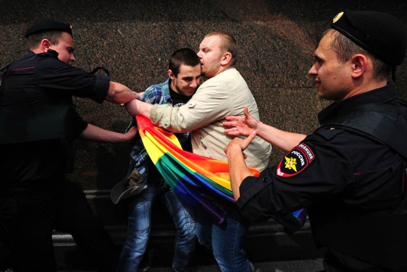 Cuatro de cada cinco rusos (el 83%) creen que la homosexualidad es algo censurable
