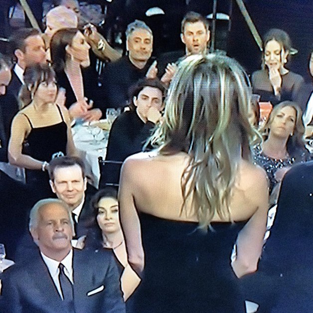 Se reencuentran Jolie y Aniston