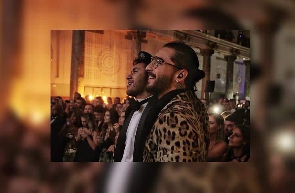 Maluma cantó en cumpleaños de Neymar