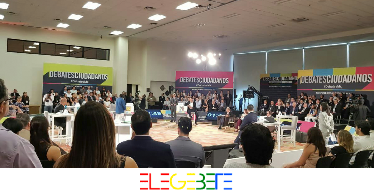 Se lleva a cabo en Jalisco #DebateCiudadano