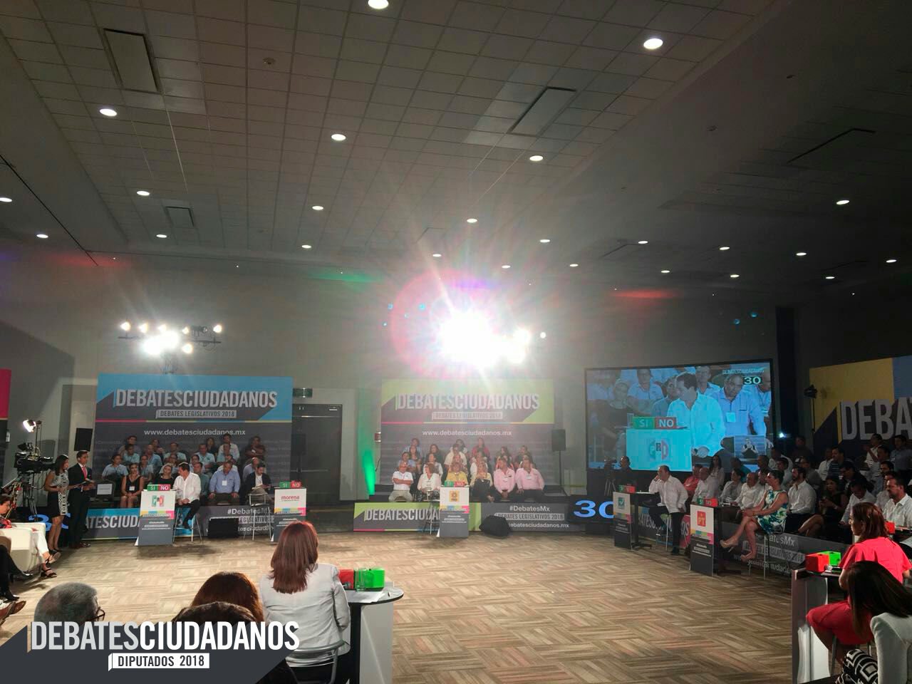 Resumen #DebateCiudadano entre candidatos a diputados plurinominales.