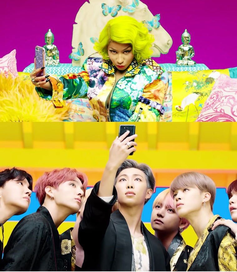 Nicki Minaj respalda a ¡los chicos de BTS!