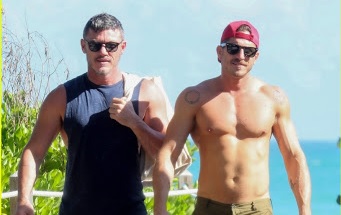 Luke Evans  y TODO lo que se come