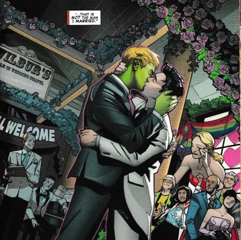 ¡Tenemos boda LGBT en MARVEL!