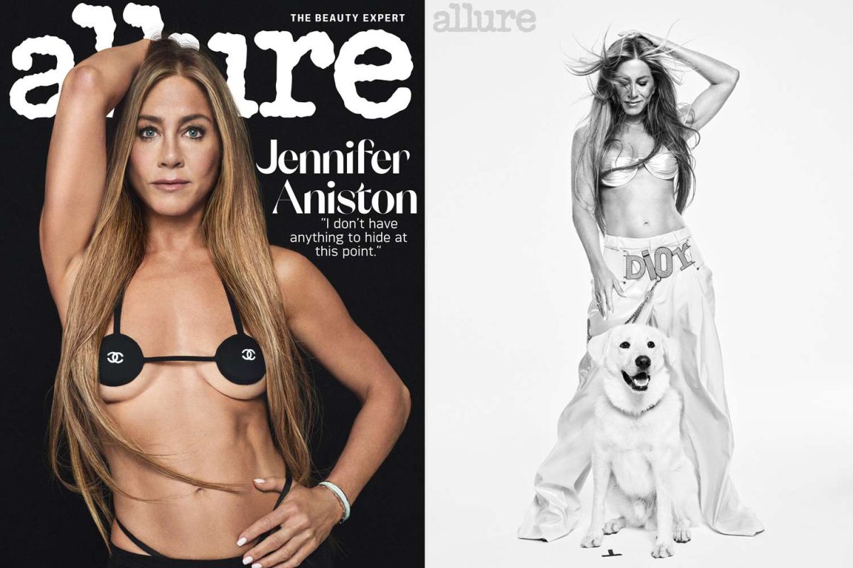 Jennifer Aniston luce increíble en la nueva portada de Allure
