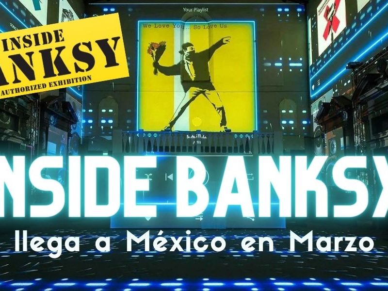 Prepárate para la nueva experiencia inmersiva de la exposición ”Inside Banksy”