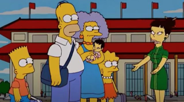Retiran episodio de Los Simpson en China por referencias ”inapropiadas”