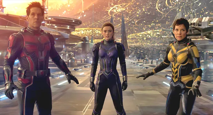 Grande estreno de la película Ant-Man and the Wasp: Quantumania